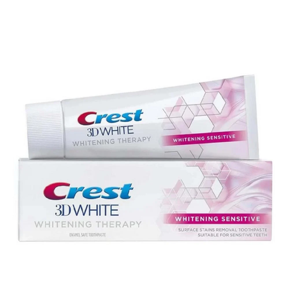 كرست معجون اسنان ثري دي مبيض للاسنان الحساسة 75مل