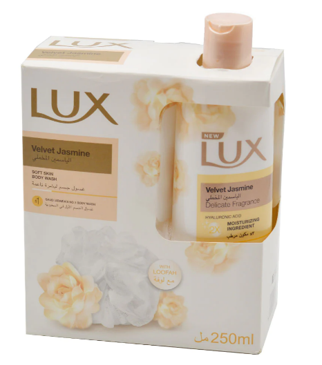 Lux Velvet Jasmine Fragranced Body Wash 250ml 