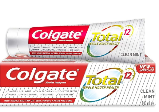 Colgate Total 12 Hour Protection Clean Mint Toothpaste 100Ml