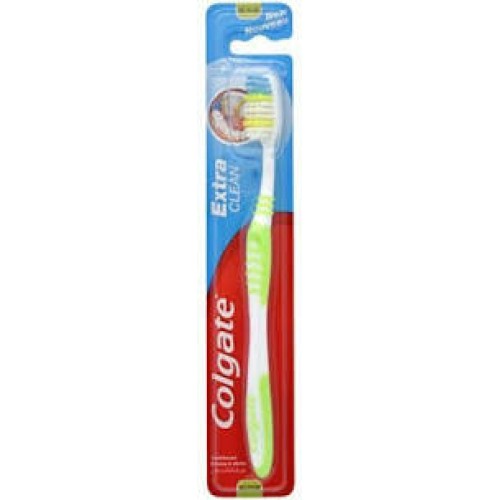 Colgate Extra Clean Medium Toothbrush Multicolour