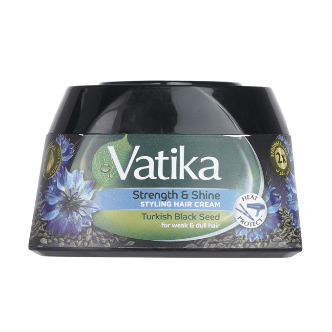 Vatika Turkish Black Seed Strength and Shine Styling Hair Cream - 140ml