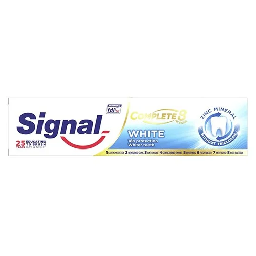 Signal Complete 8 Whitening Toothpaste 75ml