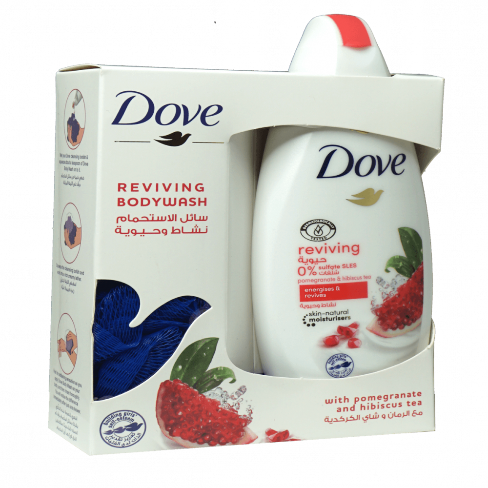 Dove shower gel pomegranate and hibiscus 250 ml
