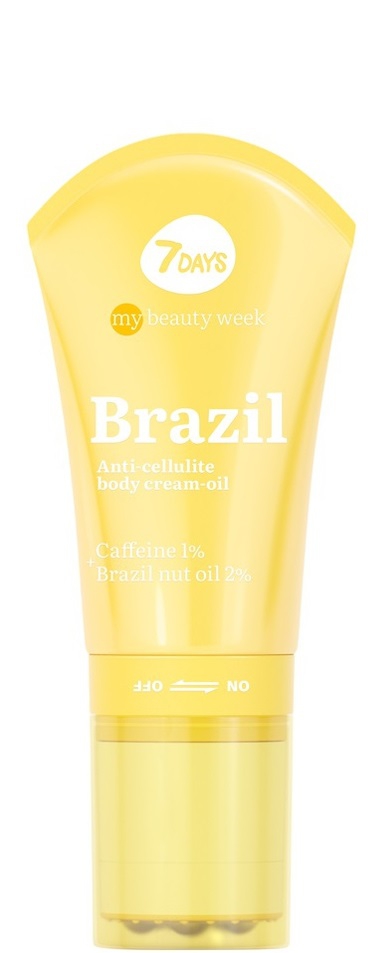 7DAYS My Beauty Week Brazil Anti-Cellulite Body Cream Oil - 130ml