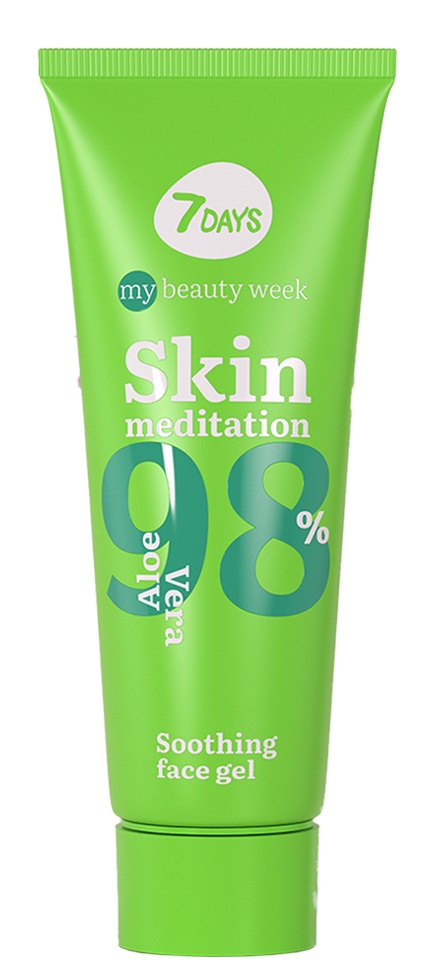7DAYS MY Beauty Week Soothing face gel Skin Meditation, 80 ml