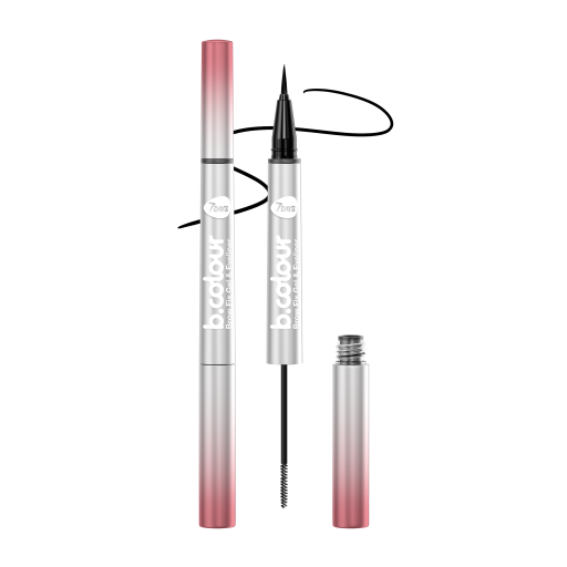 7DAYS B.COLOUR Brow fix gel & eyeliner / 01 Magic Wand 