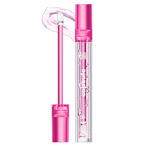 بي كولور كبسول زيت ملمّع ترطيب الشفاه وتكبيرها (وردي) 2 مل