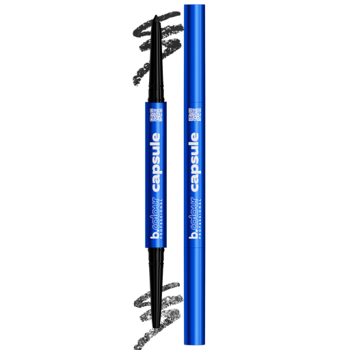 بي كولور كبسول قلم كحل  وملمع، 2 في 1 , 1.2 جرام.