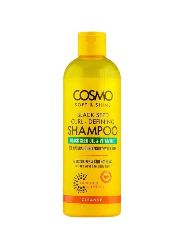 COSMO SOFT & SHINE BLACK SEED CURL DEFINING Shampo 480 ml