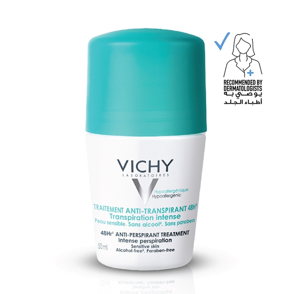 Vichy 48Hr Intensive Anti-Perspirant Roll-On -50ml