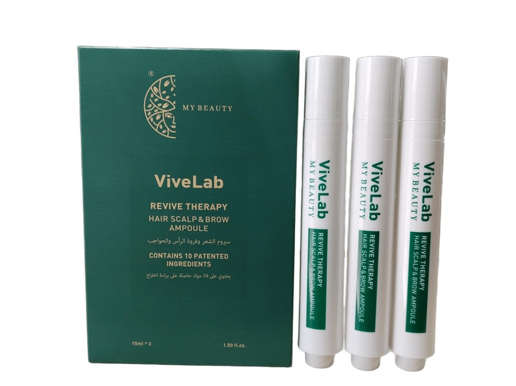 ViveLab Scalp and Eyebrow Serum 3 Pack - 15 ml