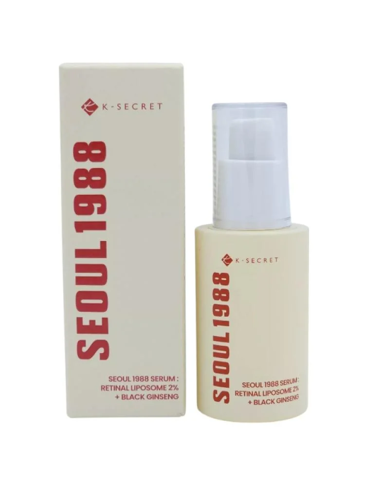 K-Secret - Seoul 1988 Retinol 2% + Black Ginseng Serum - 30 ml