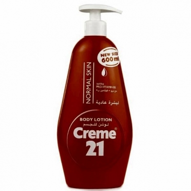 Creme 21 Body Lotion Normal Skin with Pro-Vitamin B5, 600 ml 