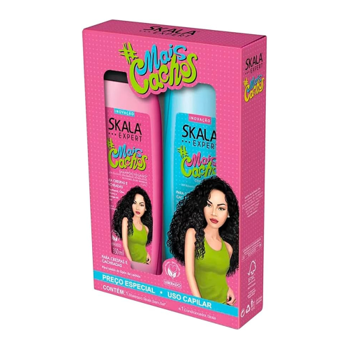 Skala Expert Mais Cachos Curl Shampoo & Conditioner Set – 325 ml