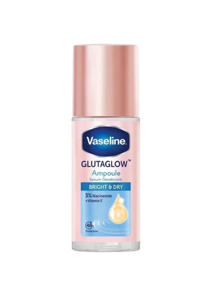 Vaseline Glutaglow Bright & Dry Ampoule Serum Deodorant - 45ml