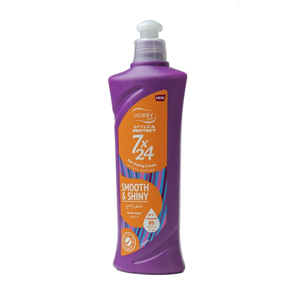 Hobby Style & Protect 7×24 Smooth & Shiny Hair Styling Cream 250 ml