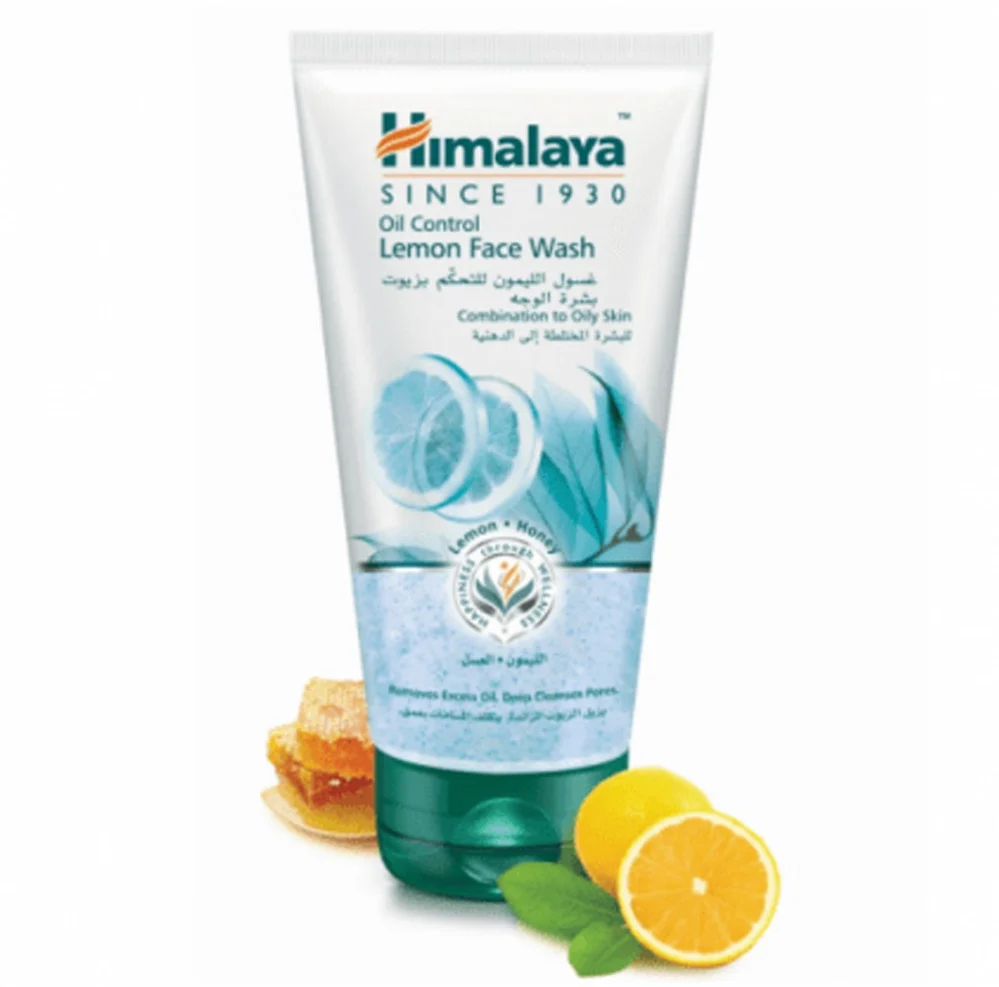 هيمالايا غسول الوجه للتحكم في الدهون بالليمون ١٠٠+٥٠ مل 