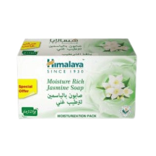 هيمالايا صابون الياسمين ١٢٥ جم ×٦