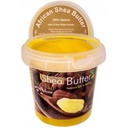 زينة الملامح كوب زبدة الشيا الخام الأفريقية الصفراء 250مل