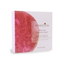 سينسيشن صابون البحر الميت بالليف الطبيعي الورد الانجليزي 240جم