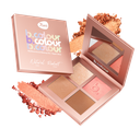 بي كولور مجموعة مكياج متعددة الاستخدامات / هايبر جلو، 4 قطع بسعة 3.2 جم لكل واحدة