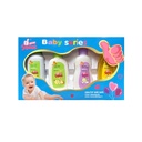 سبوك طقم العناية بالاطفال مكون من 4 قطع (بودرة ، لوشن ، غسول للجسم ، شامبو )