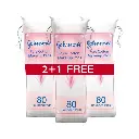 Johnson's Pure Cotton Pads for Beauty, 2 + 1 Free